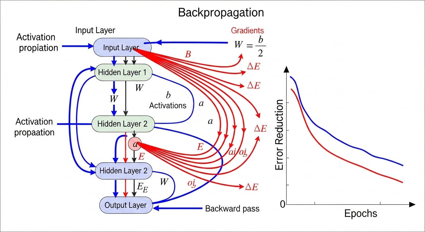 Обратное распространение